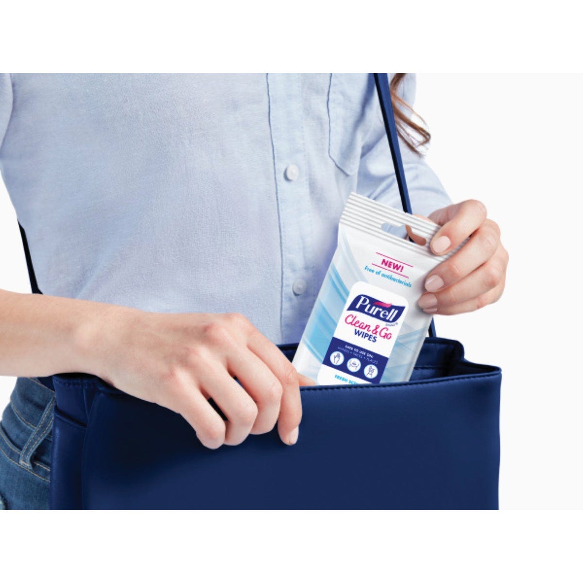 Purell Clean & Go Fresh Scent Skin and Surface Cleaning Wipes (20 Count) - photo 7