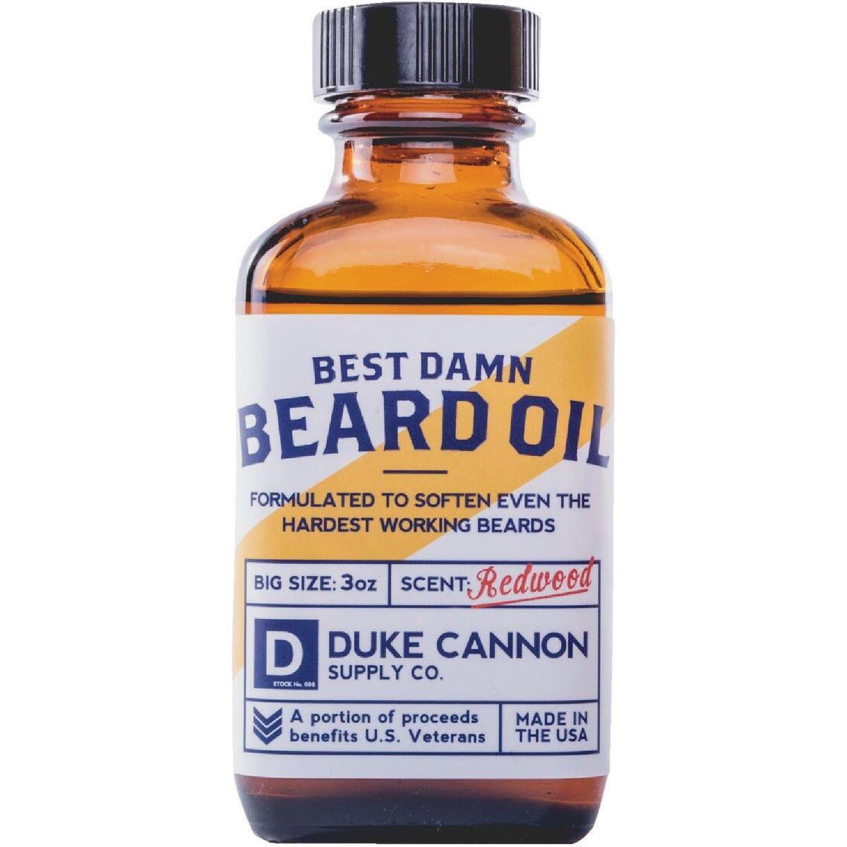 Duke Cannon 3 Oz. Redwood Best Damn Beard Oil Duke Cannon 3 Oz. Redwood Best Damn Beard Oil
