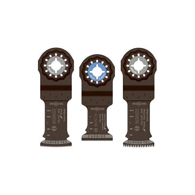 Bosch Starlock Oscillating Tool Blade Set (3-Piece) Bosch Starlock Oscillating Tool Blade Set (3-Piece)