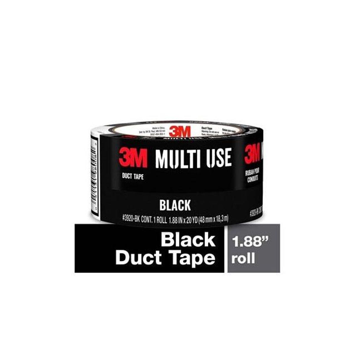 Scotch 1.88 In. x 20 Yd. Black Duct Tape - photo 2