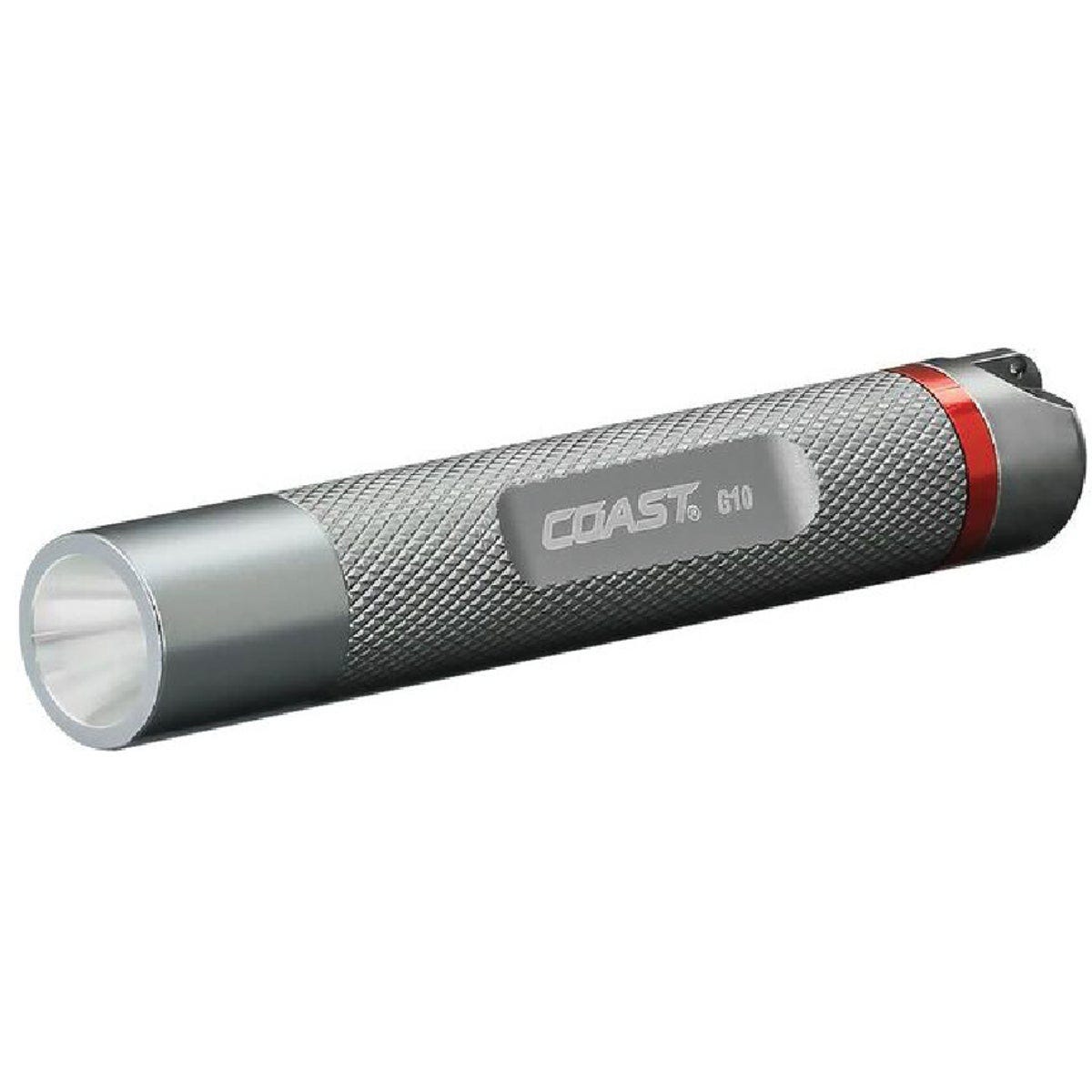 Coast 375/44 Lm. LED Alkaline Flashlight, Silver - photo 2 Coast 375/44 Lm. LED Alkaline Flashlight, Silver - photo 2