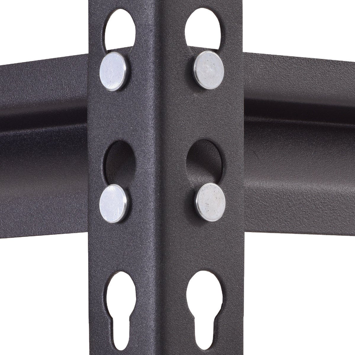 Muscle Rack 34 In. x 14 In. x 72 In. 5-Tier Black Shelving Unit - photo 3 Muscle Rack 34 In. x 14 In. x 72 In. 5-Tier Black Shelving Unit - photo 3