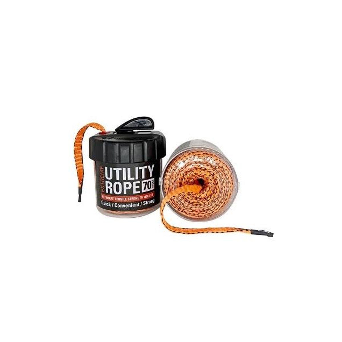 Rapid Rope 70 Ft. Orange Extreme Utility Rope in Canister