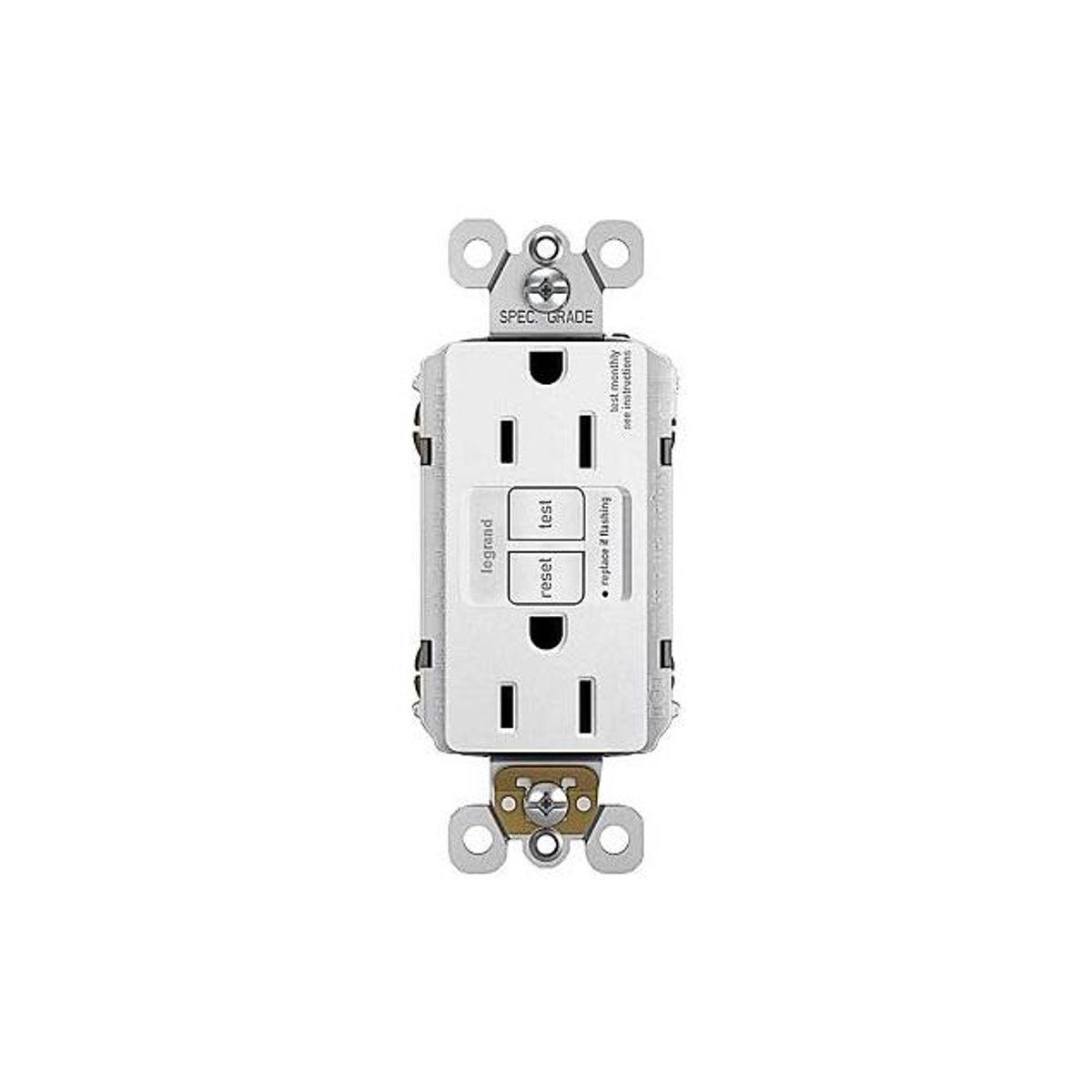 Legrand Pass & Seymour 15A White Radiant Self-Testing GFCI Outlet (3-Pack) Legrand Pass & Seymour 15A White Radiant Self-Testing GFCI Outlet (3-Pack)
