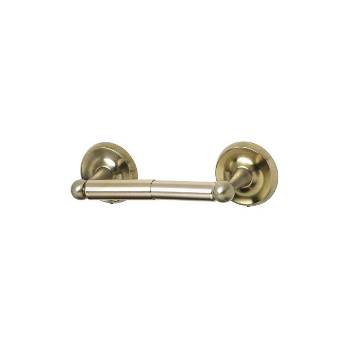 HomePointe Brushed Nickel Rounded Toilet Paper Holder