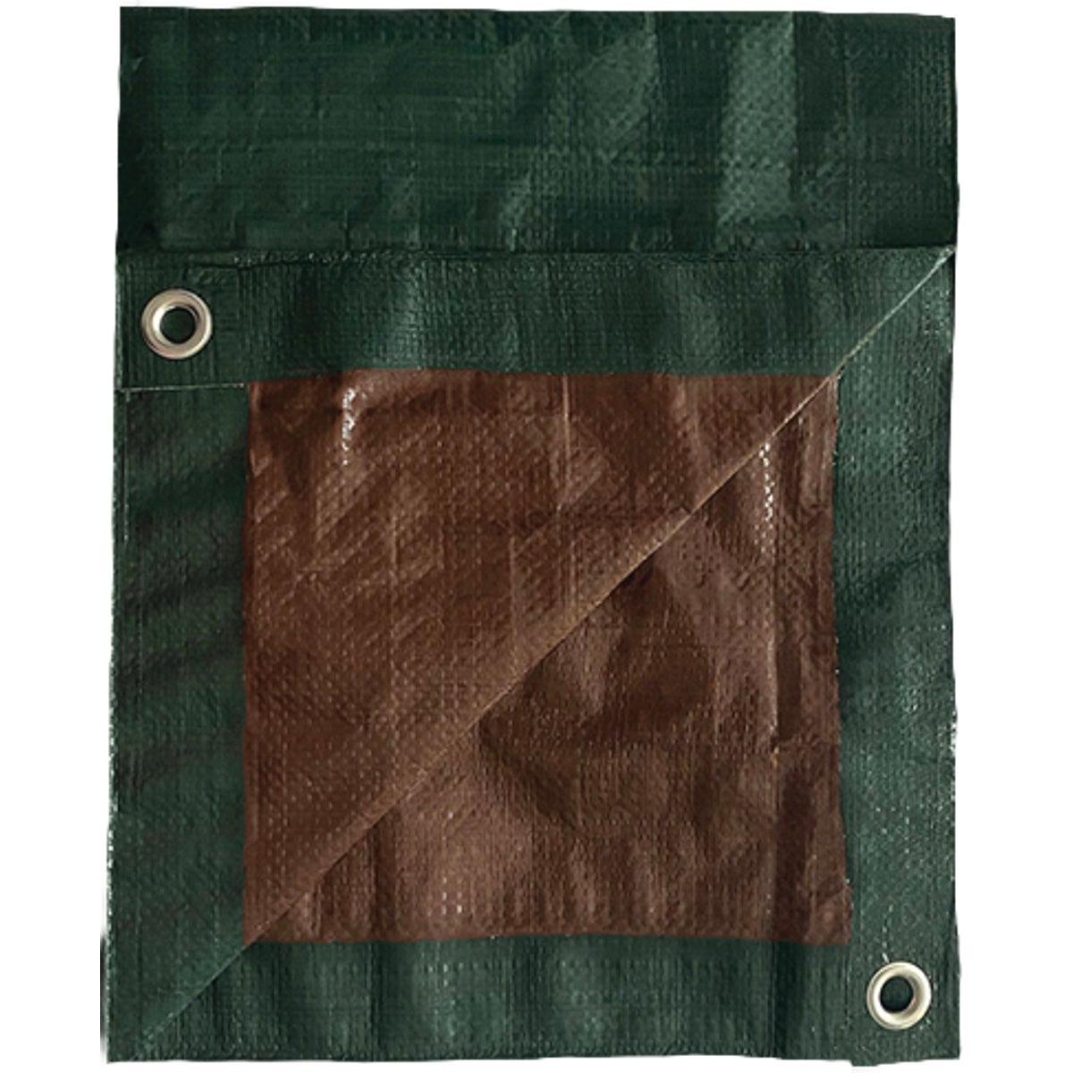 Tru-Guard 10 Ft. x 12 Ft. Green/Brown Polyethylene Storage Tarp Cover