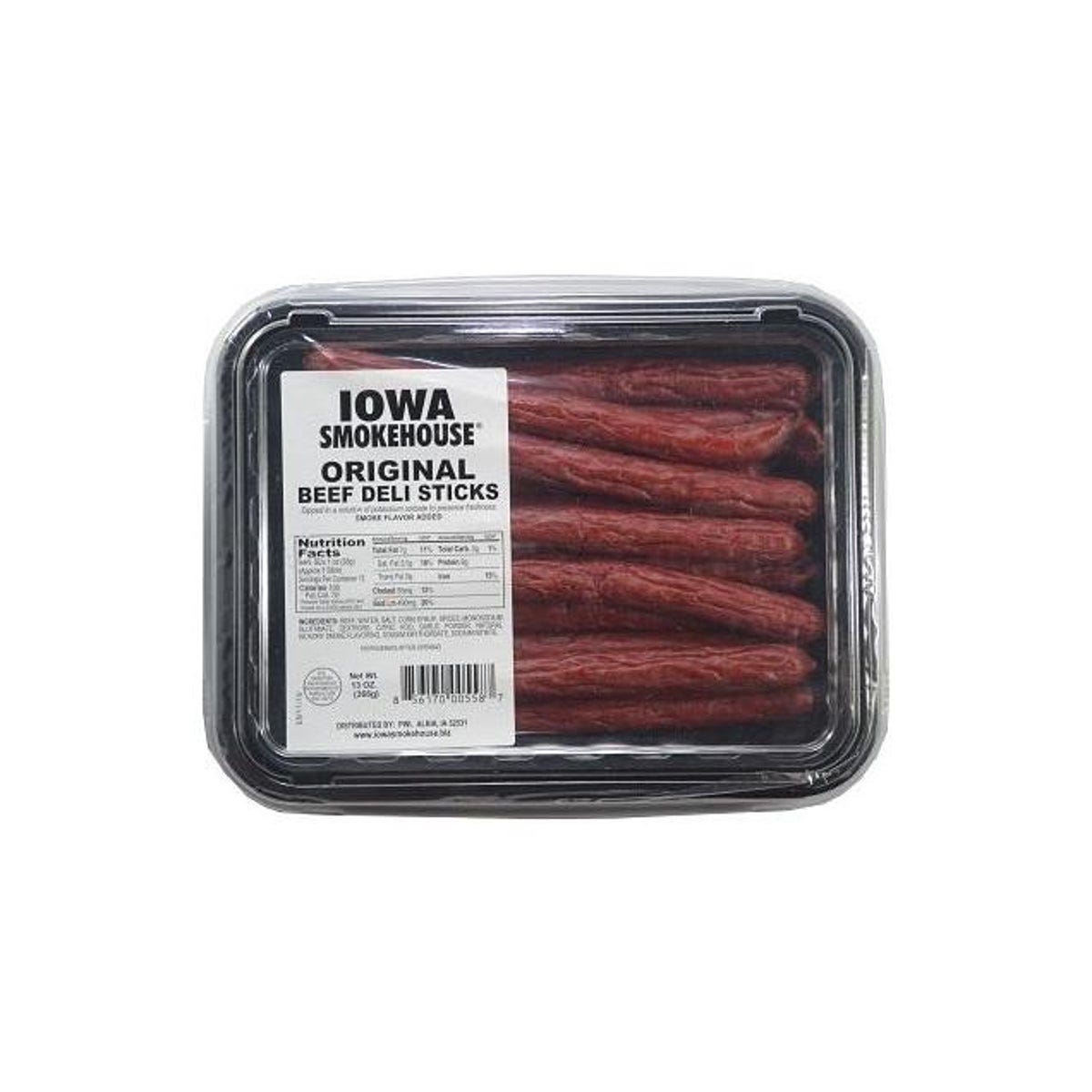Iowa Smokehouse 13 Oz. Original Beef Deli Sticks Iowa Smokehouse 13 Oz. Original Beef Deli Sticks