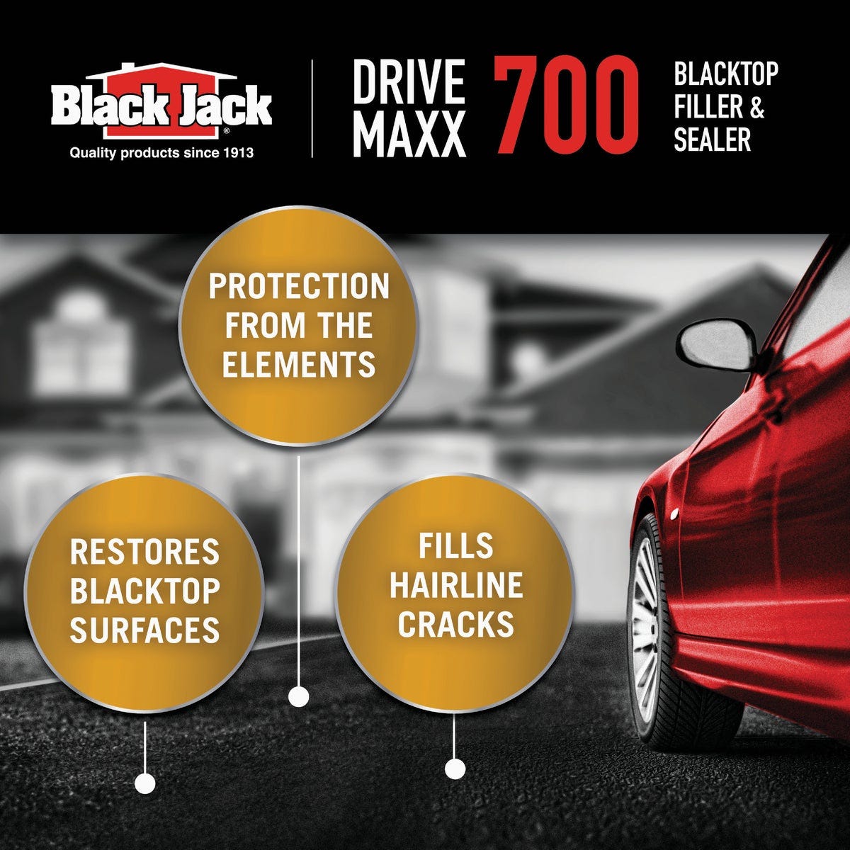 Black Jack Drive-Maxx 700 5 Gal. 7 Yr. Fast Dry Filler and Sealer - photo 2 Black Jack Drive-Maxx 700 5 Gal. 7 Yr. Fast Dry Filler and Sealer - photo 2