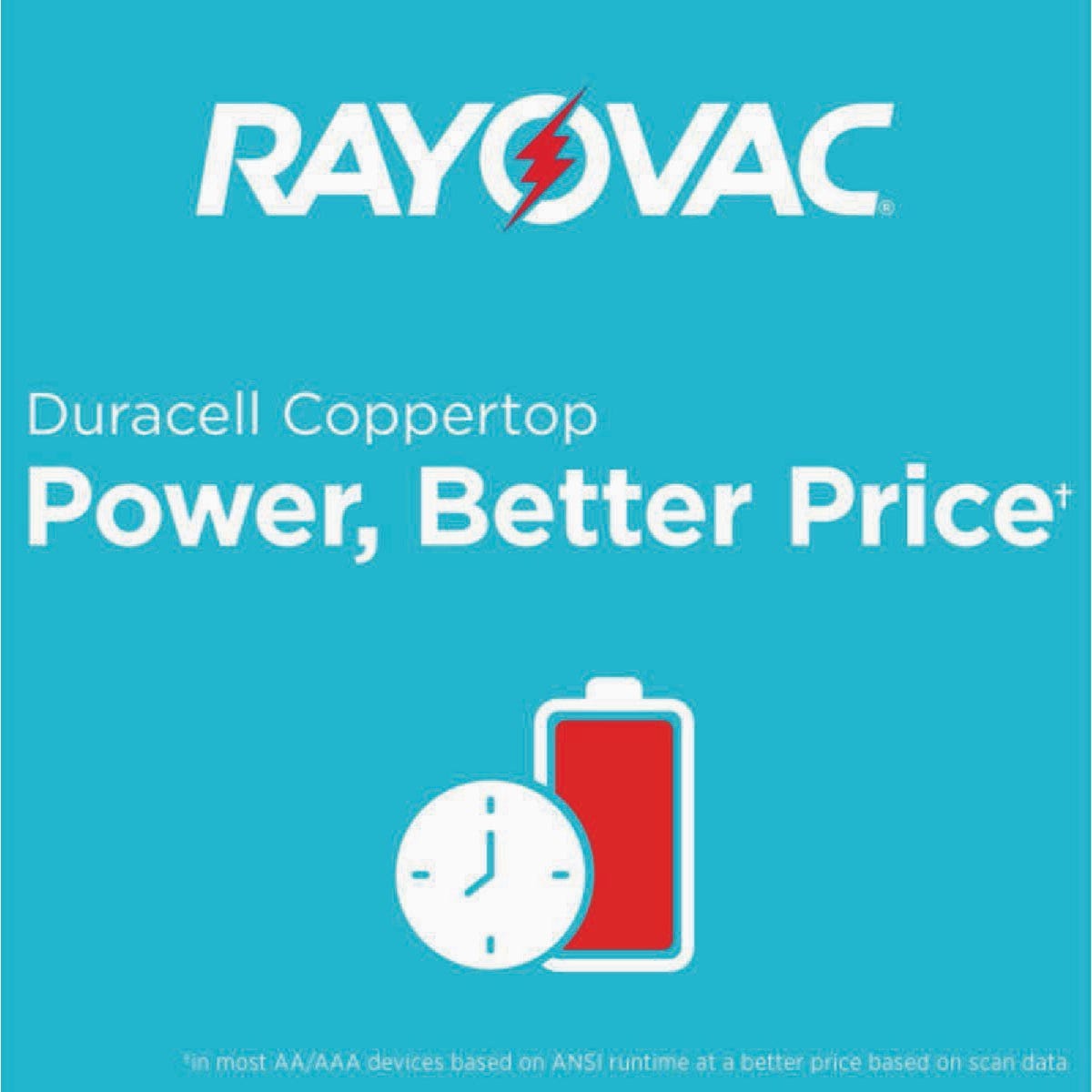 Rayovac High Energy AA Alkaline Battery (8-Pack) - photo 5
