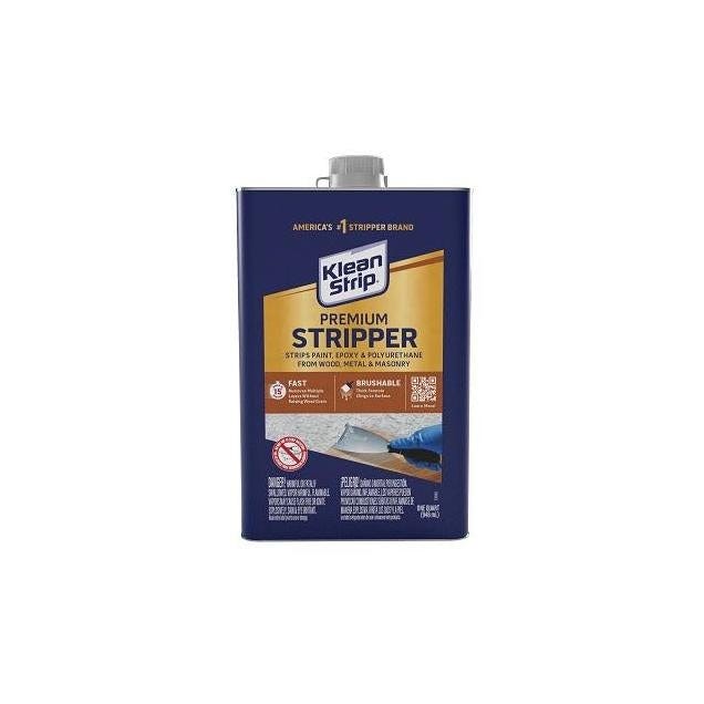 Kwik Strip 1 Qt. Brushable Fast Paint & Varnish Stripper Kwik Strip 1 Qt. Brushable Fast Paint & Varnish Stripper