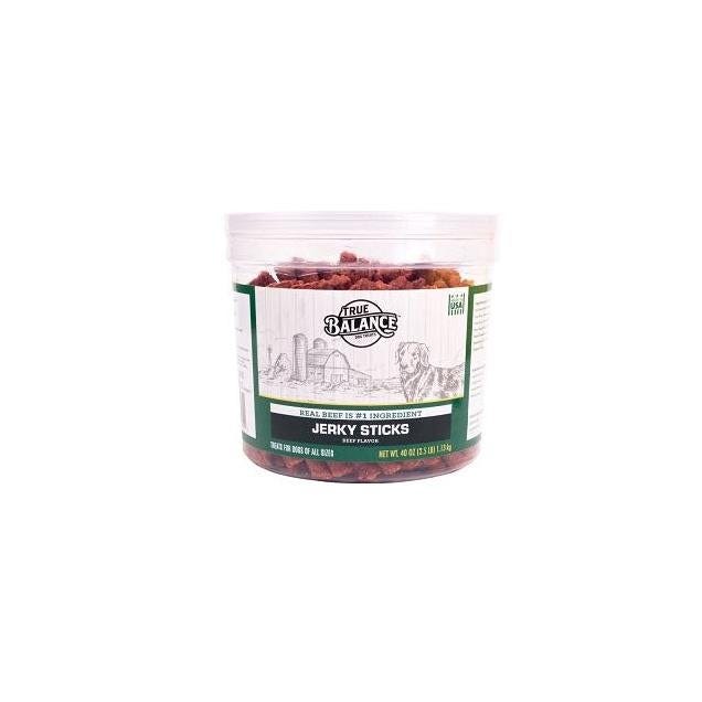 True Balance 40 Oz. Beef Jerky Sticks Dog Treats