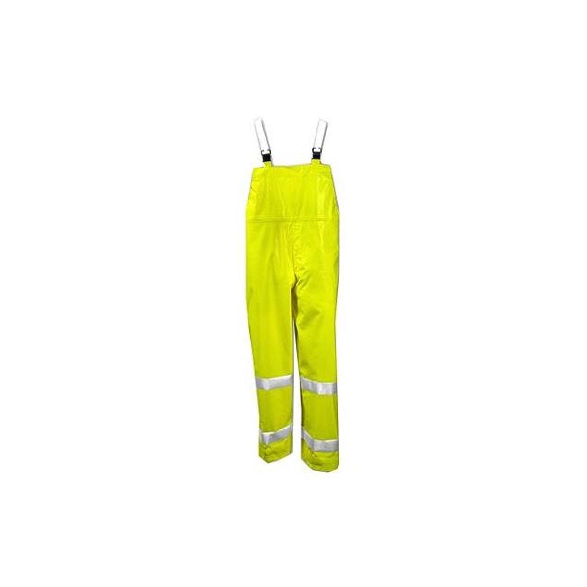 Tingley XXXL Lime Yellow PVC/Polyester Comfort-Brite High-Visibility Overalls Tingley XXXL Lime Yellow PVC/Polyester Comfort-Brite High-Visibility Overalls