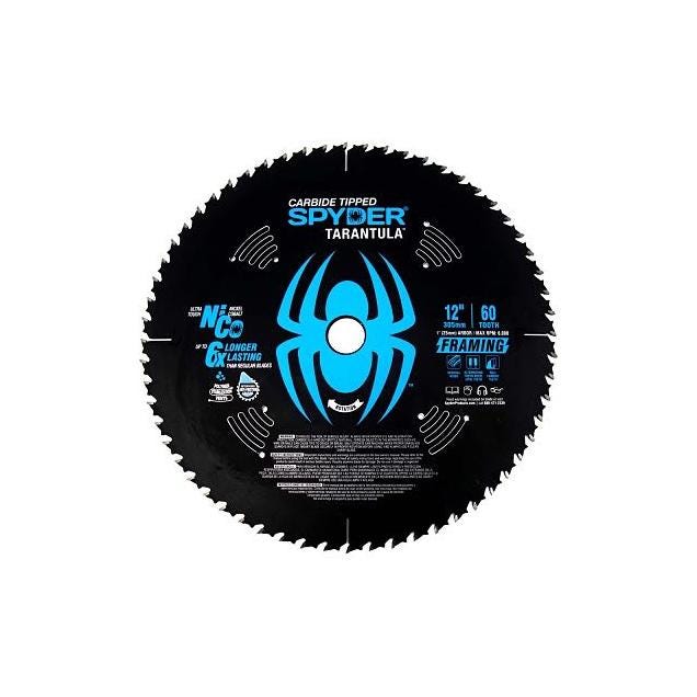 Spyder Tarantula 12 In. 60-Tooth Fine Finish Circular Saw Blade Spyder Tarantula 12 In. 60-Tooth Fine Finish Circular Saw Blade