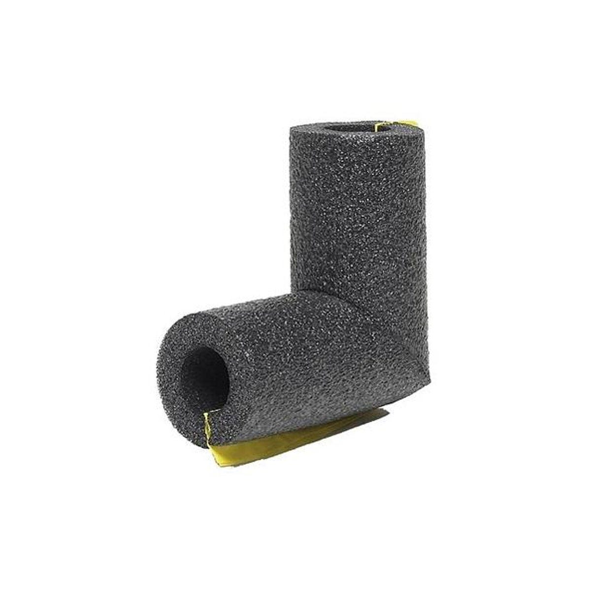 Thermwell Gray Polyethylene Foam Elbow Pipe Insulation for 1/2 In. Copper Pipe