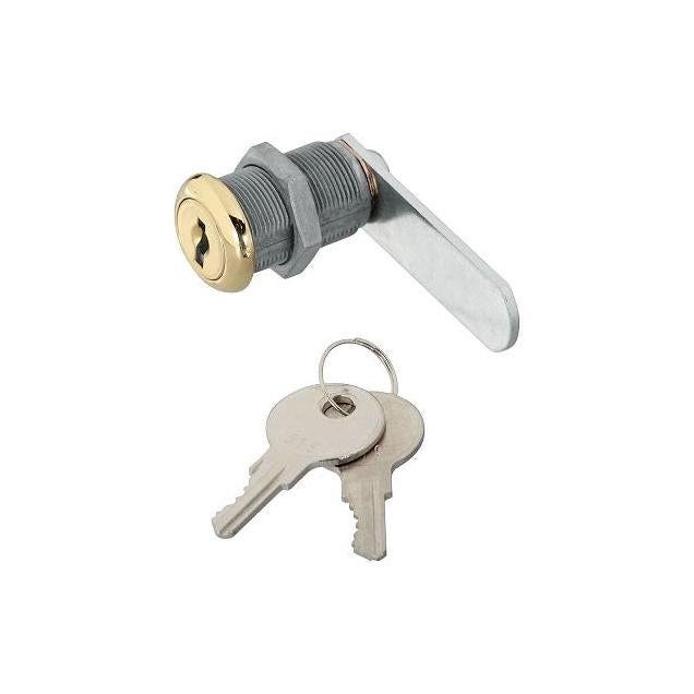 National Hardware 3/4 In. Brass Door/Drawer Utility Lock