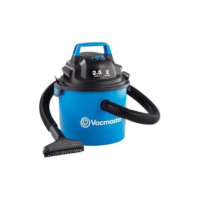 Vacmaster 2.5-Gallon 2 Peak HP Wall Mountable Wet/Dry Vacuum Vacmaster 2.5-Gallon 2 Peak HP Wall Mountable Wet/Dry Vacuum