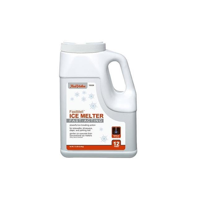 True Value 12 Lb. Jug FastMelt Ice Melt True Value 12 Lb. Jug FastMelt Ice Melt