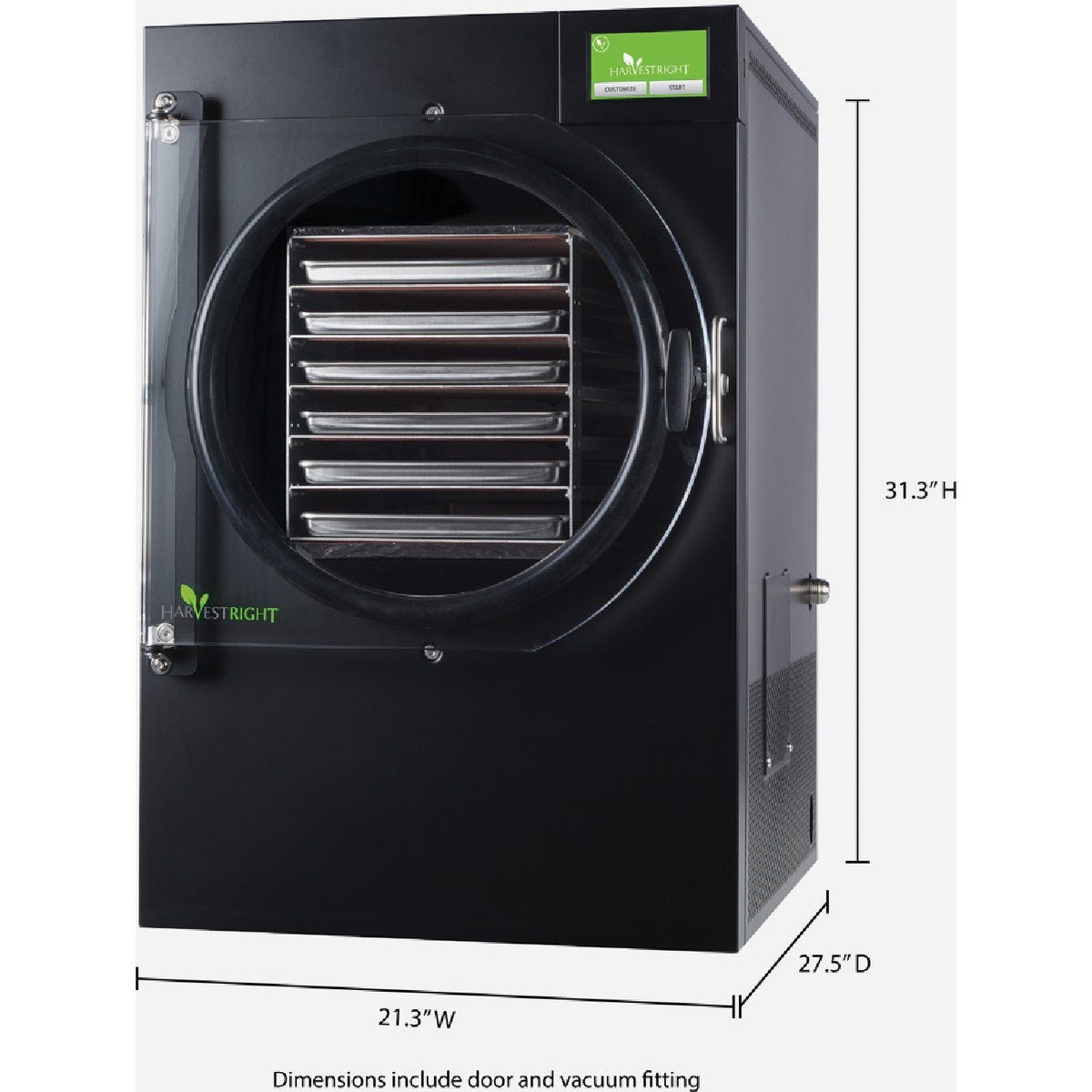 Harvest Right Large Black 6-Tray Freeze Dryer w/Mylar Starter Kit - photo 2 Harvest Right Large Black 6-Tray Freeze Dryer w/Mylar Starter Kit - photo 2