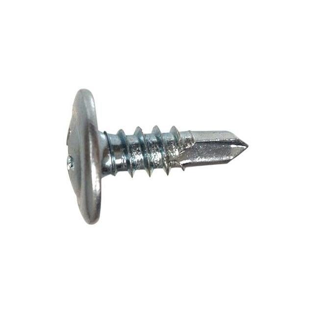 Hillman #8 x 1 In. Zinc Truss Head Self-Drilling Point Lath Screws Hillman #8 x 1 In. Zinc Truss Head Self-Drilling Point Lath Screws