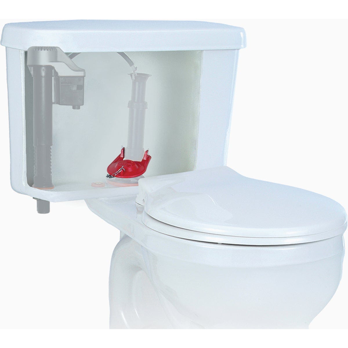 Korky Premium Universal Tank Ball Red Flapper - photo 8