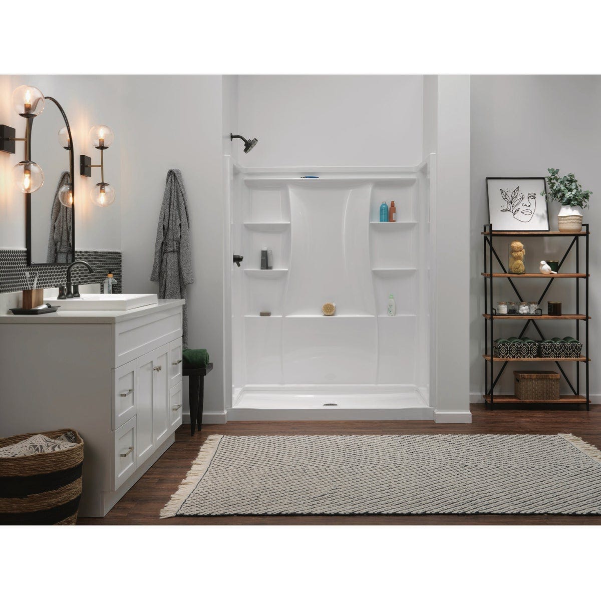 Delta 60 In. x 30 In. Gloss White Classic 500 Shower Base - photo 3 Delta 60 In. x 30 In. Gloss White Classic 500 Shower Base - photo 3