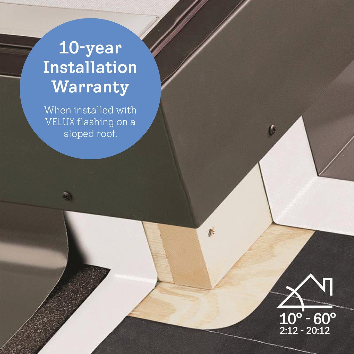 Velux 2222/2230/2234/2246 ECL Cool Gray Flashing for Curb Mount Skylight - photo 3 Velux 2222/2230/2234/2246 ECL Cool Gray Flashing for Curb Mount Skylight - photo 3