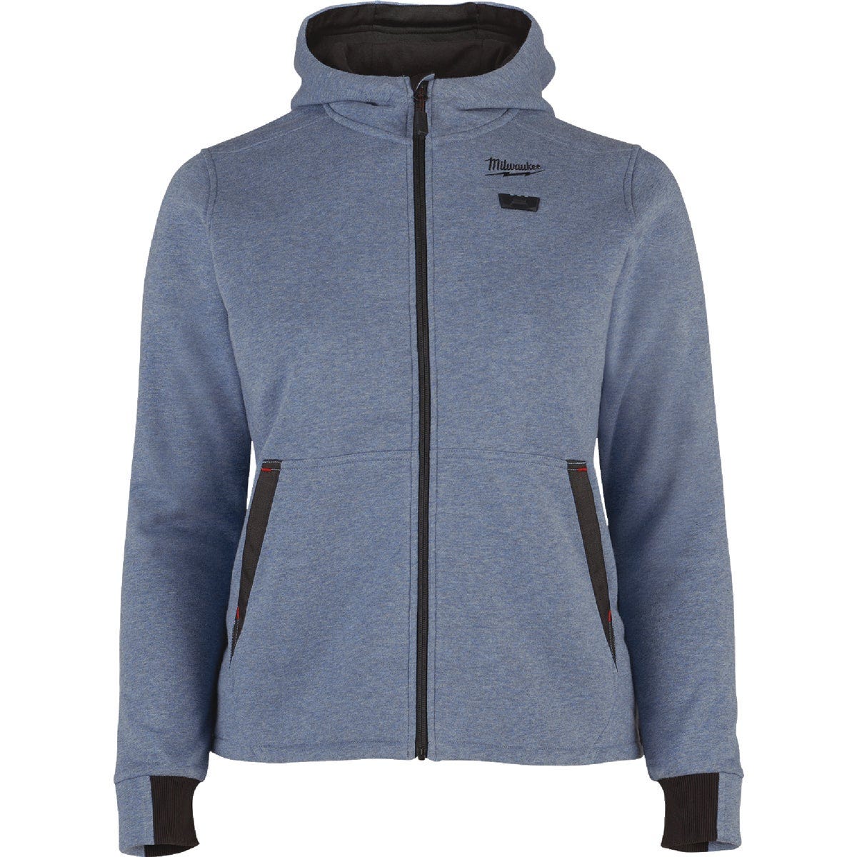 Milwaukee M12 Women's XL Blue Full-Zip Heated Hoodie Milwaukee M12 Women's XL Blue Full-Zip Heated Hoodie