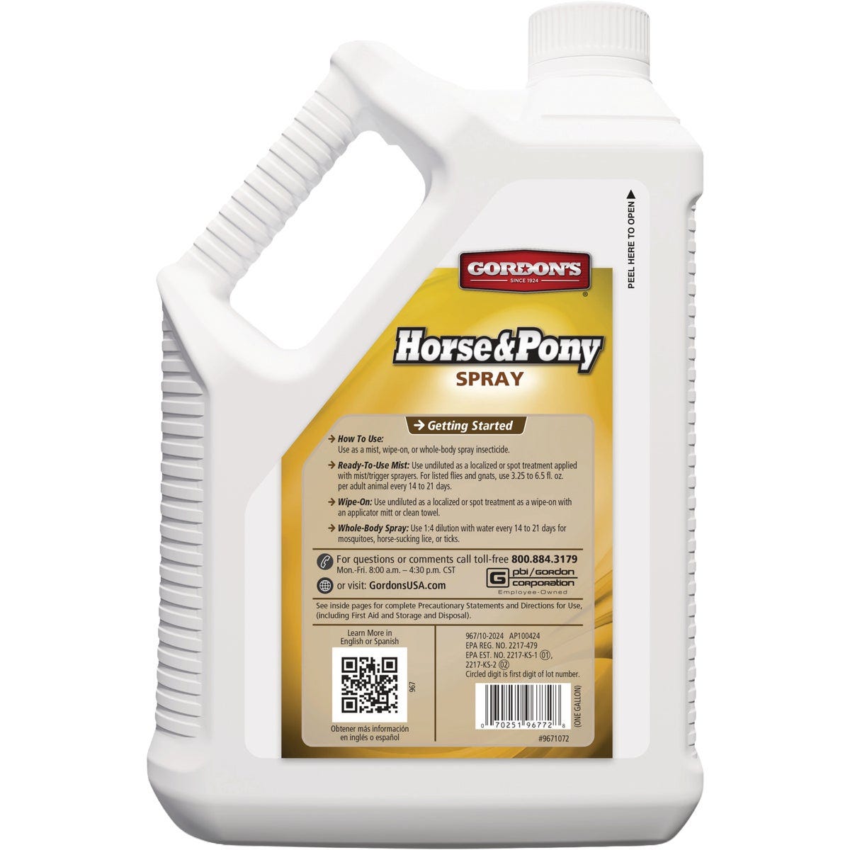 Gordon's 1 Gal. Ready To Use Horse & Pony Spray - photo 2 Gordon's 1 Gal. Ready To Use Horse & Pony Spray - photo 2