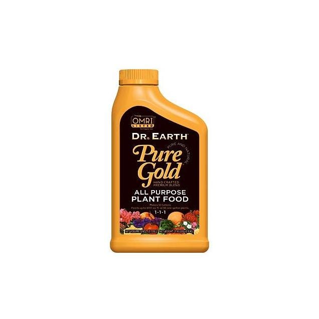 Dr. Earth 24 Oz. Pure Gold Concentrate Liquid Plant Food Dr. Earth 24 Oz. Pure Gold Concentrate Liquid Plant Food