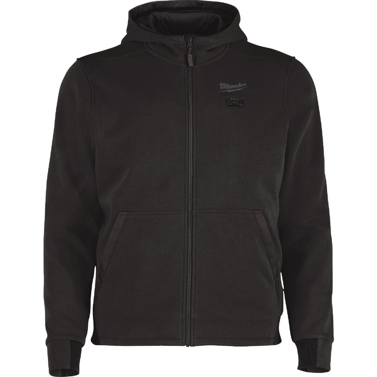 Milwaukee M12 Men's Large Black Full-Zip Heated Hoodie Milwaukee M12 Men's Large Black Full-Zip Heated Hoodie