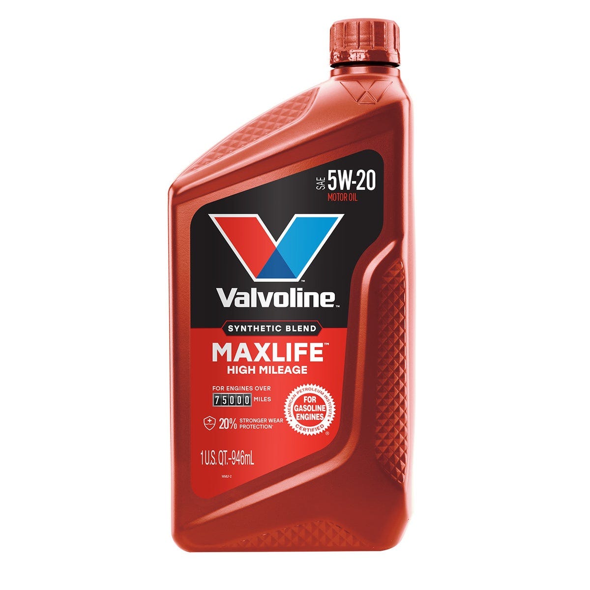 Valvoline 1 Qt. 5W-20 MaxLife High Mileage Synthetic Blend Motor Oil Valvoline 1 Qt. 5W-20 MaxLife High Mileage Synthetic Blend Motor Oil
