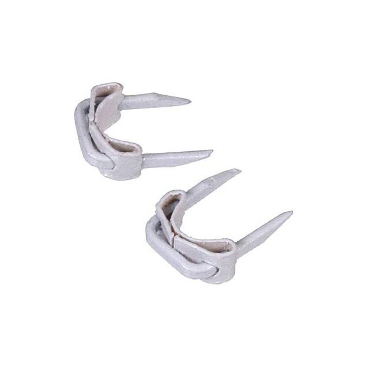 Hillman #5 x 1/2 In. White Insulated Staples (25-Pack)