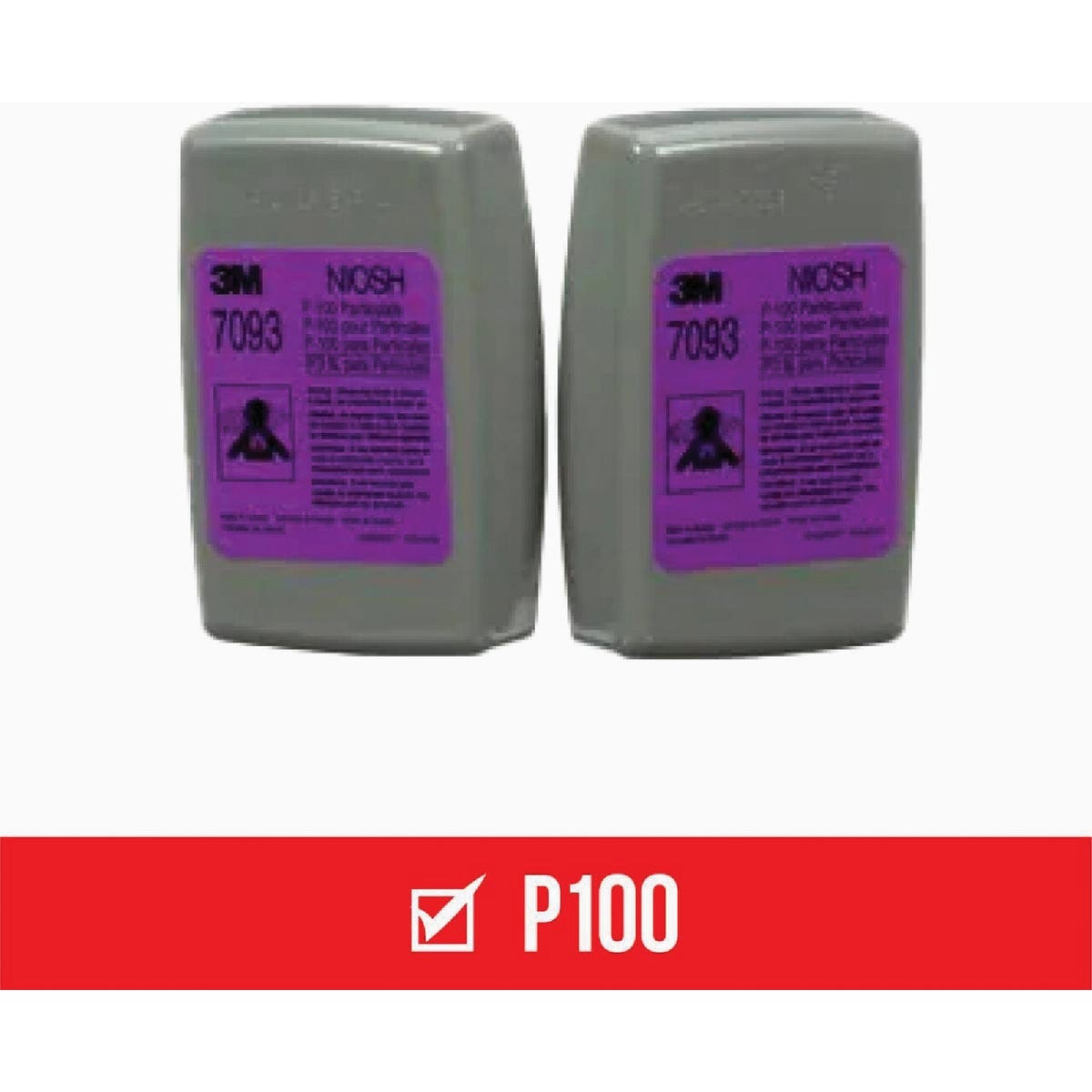 3M P100 Demolition Replacement Filter Cartridge (2-Pack) - photo 7