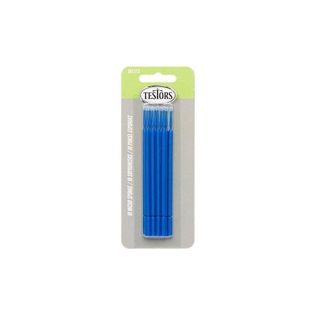 Testors 10-Pack Blue Craft & Hobby Micro Sponge Paint Applicator Kit
