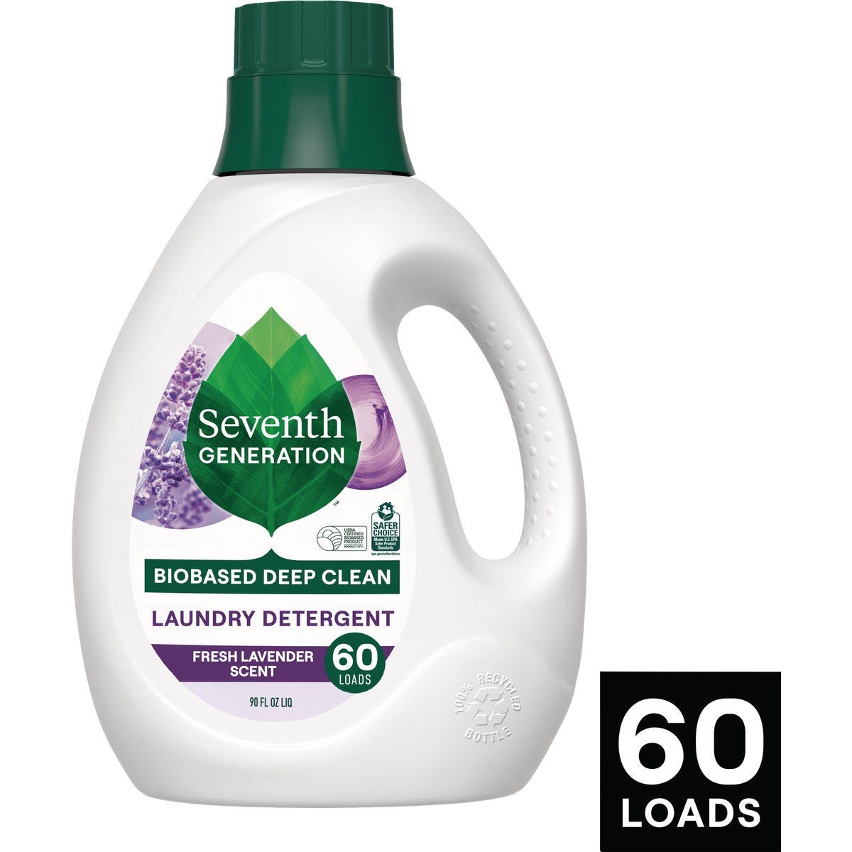 Seventh Generation 90 Oz. Fresh Lavender Liquid Laundry Detergent