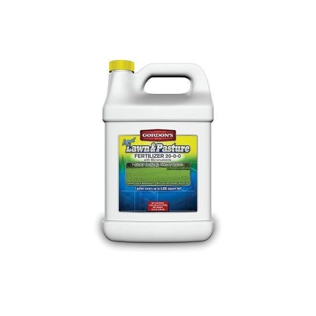 Gordon's 1 Gal. 6,000 Sq. Ft. 20-0-0 Liquid Lawn & Pasture Fertilizer Gordon's 1 Gal. 6,000 Sq. Ft. 20-0-0 Liquid Lawn & Pasture Fertilizer