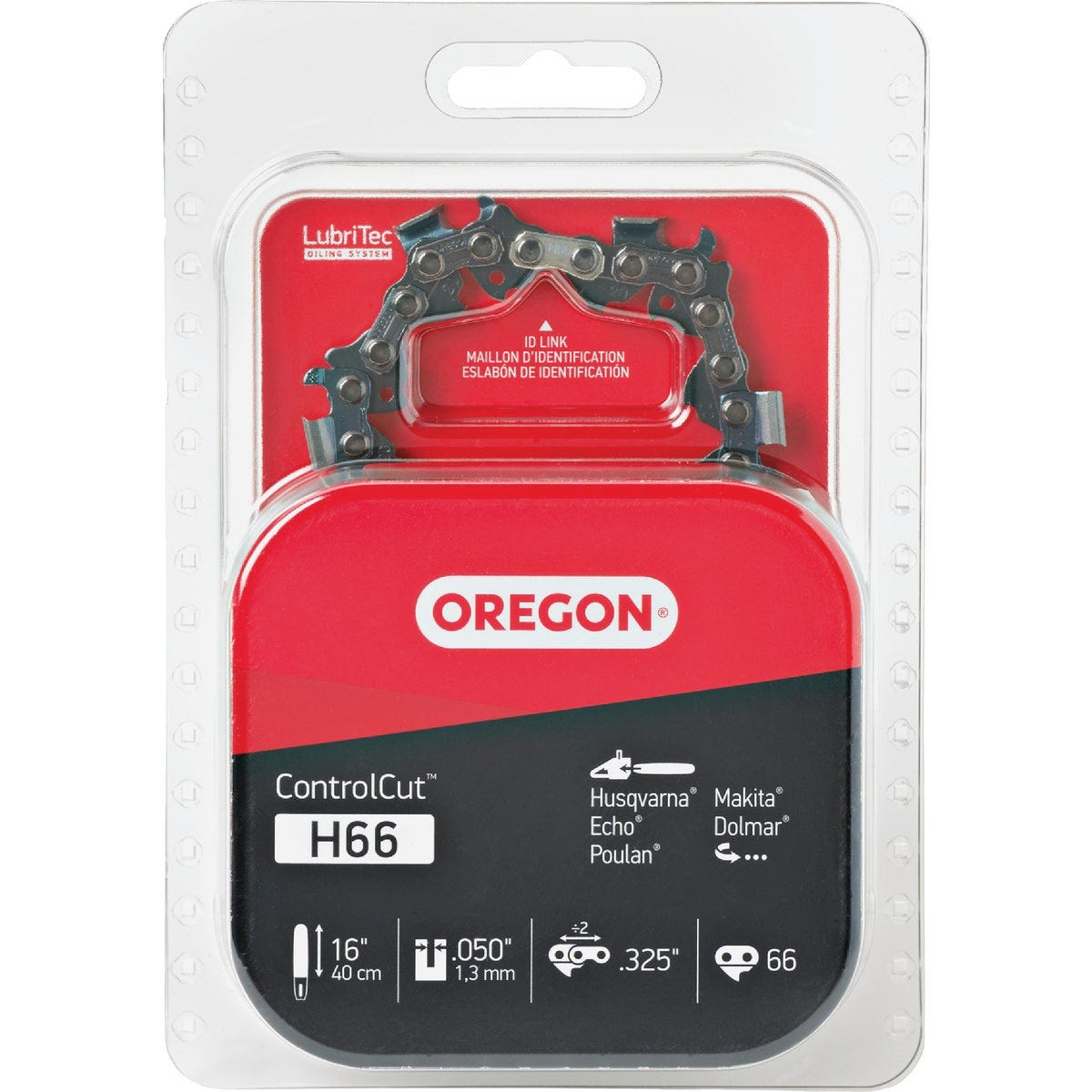 Oregon ControlCut 16 In. 66-Link 0.050 In. ga Chainsaw Chain Oregon ControlCut 16 In. 66-Link 0.050 In. ga Chainsaw Chain