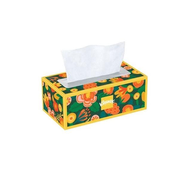Kleenex White Ultra Soft Facial Tissue (120-Count)