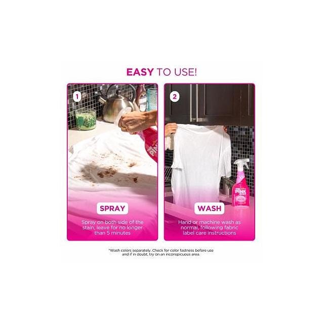 Stardrops 16.9 Oz. Pink Stuff Miracle Laundry Oxi Stain Remover Spray - photo 3 Stardrops 16.9 Oz. Pink Stuff Miracle Laundry Oxi Stain Remover Spray - photo 3