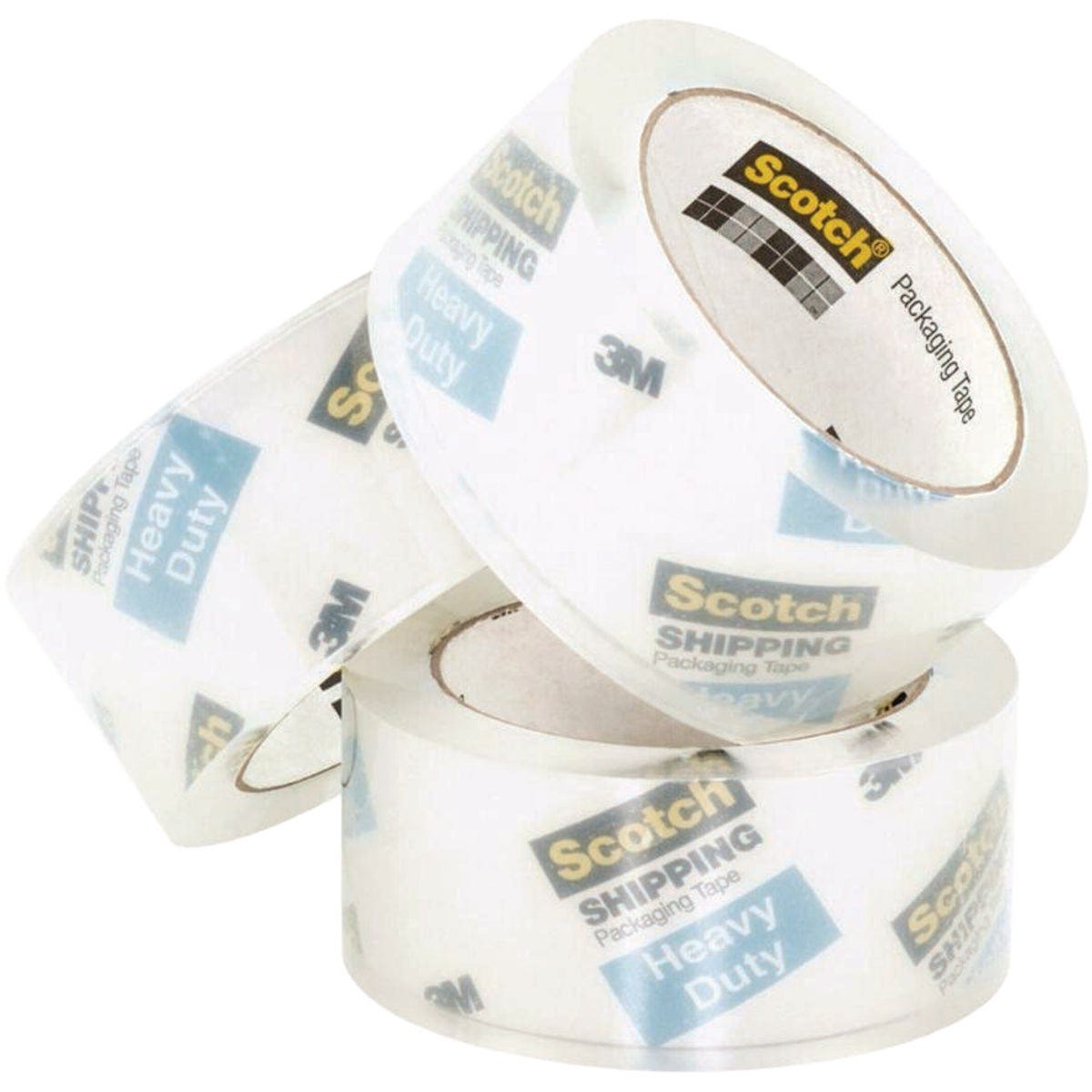 Scotch 1.88 In. x 54.6 Yd. Heavy Duty Shipping Packaging Tape (3-Pack) Scotch 1.88 In. x 54.6 Yd. Heavy Duty Shipping Packaging Tape (3-Pack)