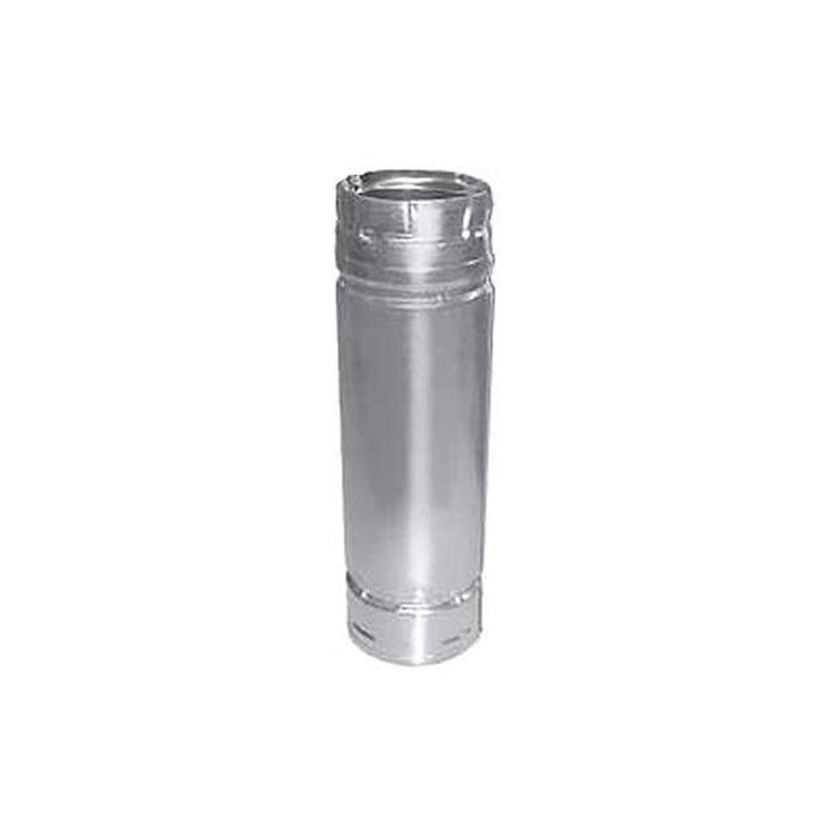 DuraVent 3 In. x 12 In. Twist Lock Pellet Stove Pipe DuraVent 3 In. x 12 In. Twist Lock Pellet Stove Pipe