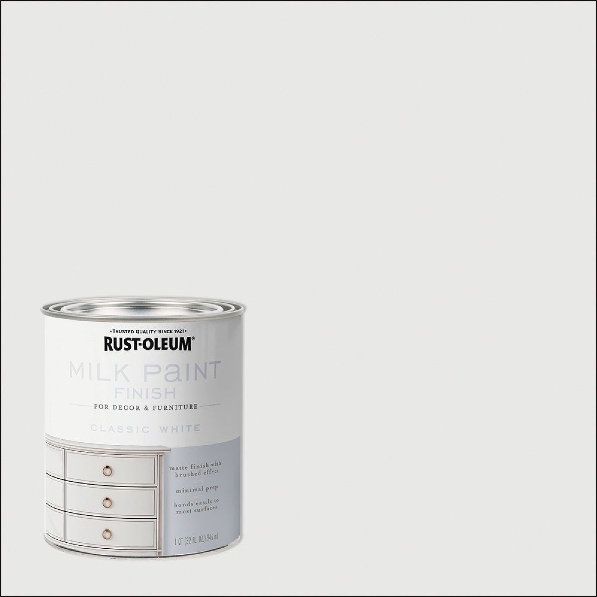 Rust-Oleum Qt. Classic White Milk Paint Rust-Oleum Qt. Classic White Milk Paint