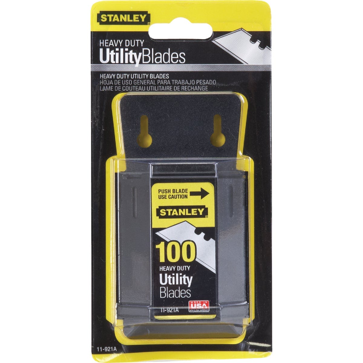 Stanley 2-Point Heavy-Duty 2-7/16 In. Utility Knife Blade (100-Pack) - photo 2 Stanley 2-Point Heavy-Duty 2-7/16 In. Utility Knife Blade (100-Pack) - photo 2