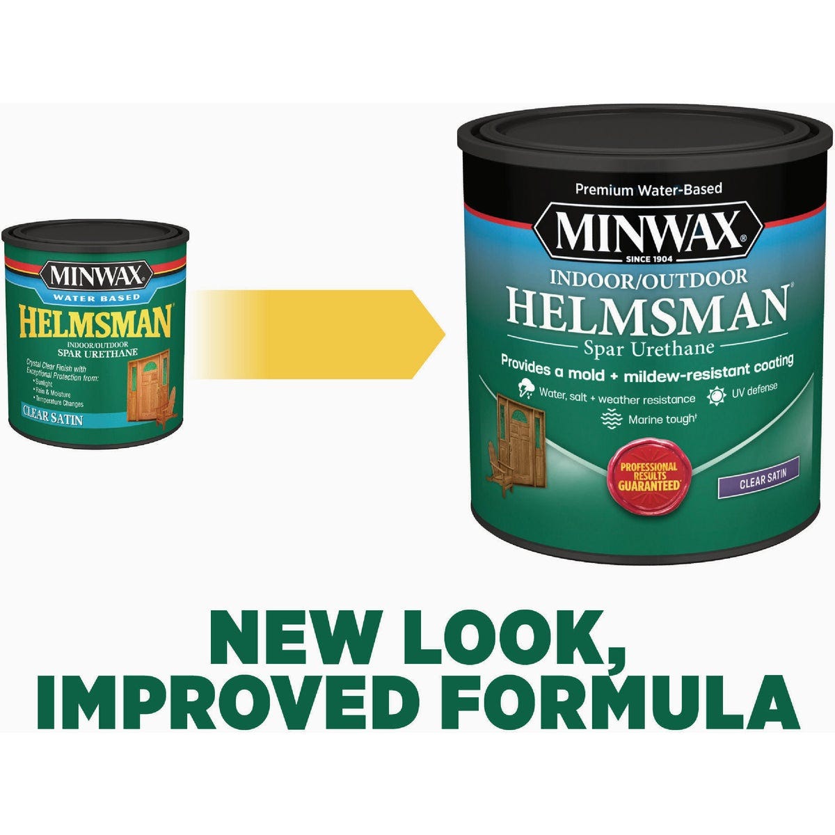 Minwax Water Based Helmsman Indoor/Outdoor Gloss Clear Spar Urethane, 1 Gal. - photo 3