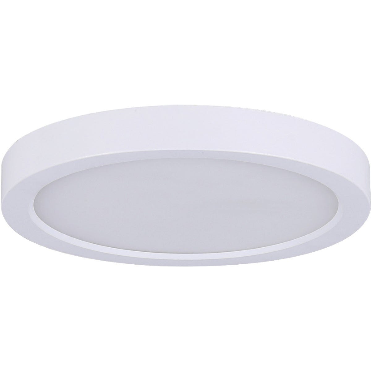 Canarm 7 In. White LED Disc Flush Mount Light Fixture