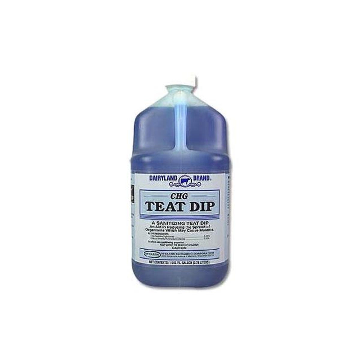 Dairyland Brand 1 Gal. CHG Cow Teat Dip Sanitizer