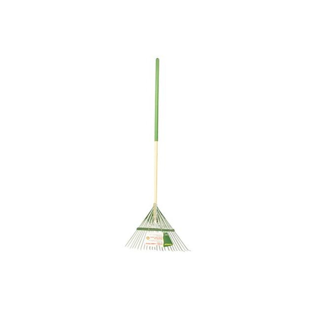 Lawn/Leaf Rake with 24 Steel Tines