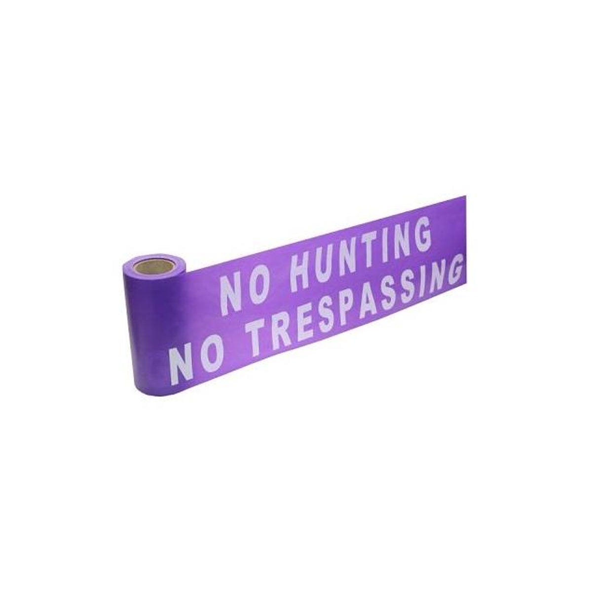 C.H. Hanson 6 In. x 100 Ft. No Hunting, No Trespassing Purple Barricade Tape - photo 2 C.H. Hanson 6 In. x 100 Ft. No Hunting, No Trespassing Purple Barricade Tape - photo 2