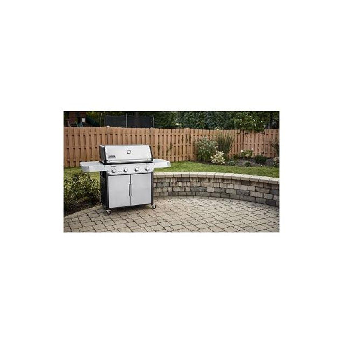Weber Genesis S-415 4-Burner Stainless Steel 48,000 BTU LP Gas Grill - photo 4 Weber Genesis S-415 4-Burner Stainless Steel 48,000 BTU LP Gas Grill - photo 4