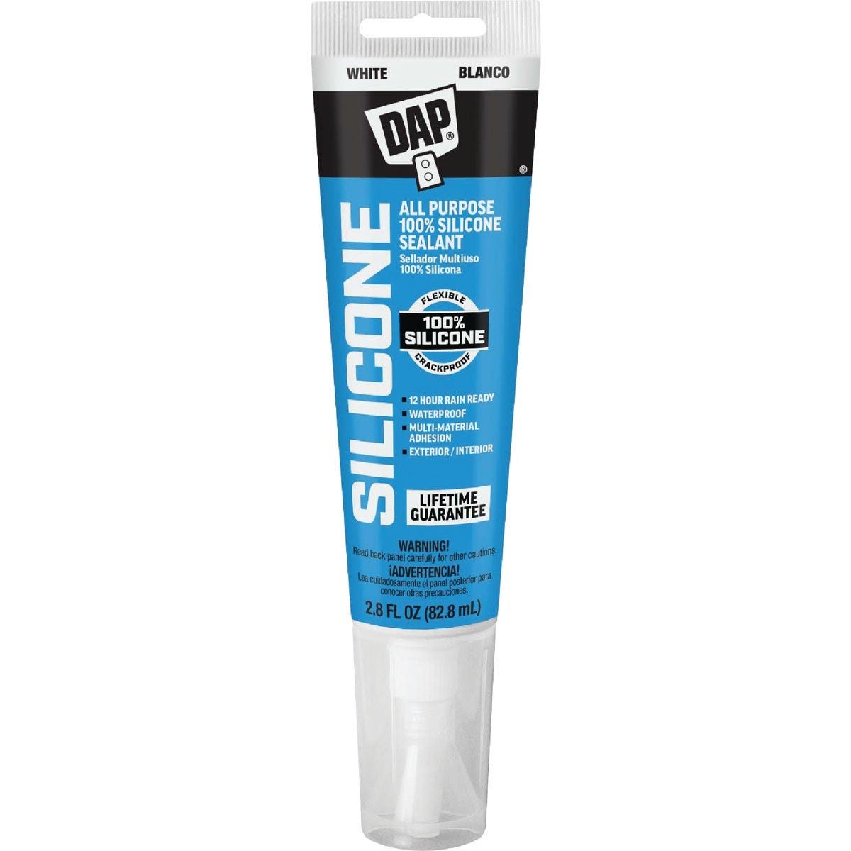 DAP 2.8 Oz. Window, Door & Siding Silicone Sealant, White DAP 2.8 Oz. Window, Door & Siding Silicone Sealant, White